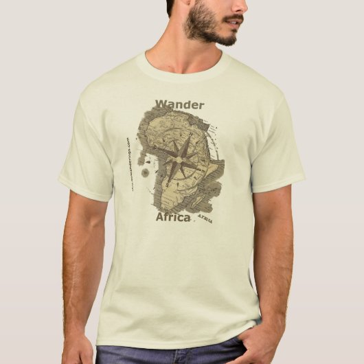 Wander Africa T-shirt (Voorkant)