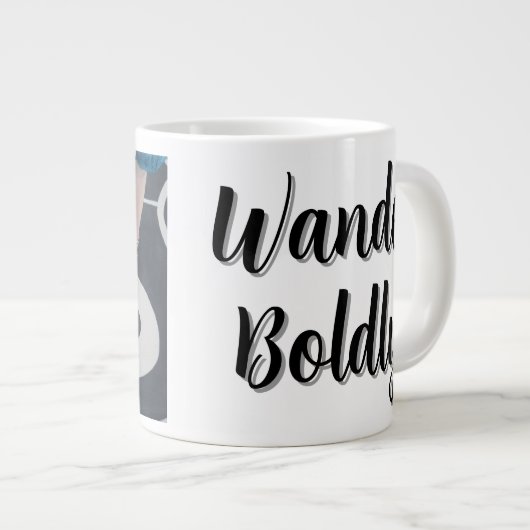 Wander Boldly Grote Koffiekop (Voorkant rechts)