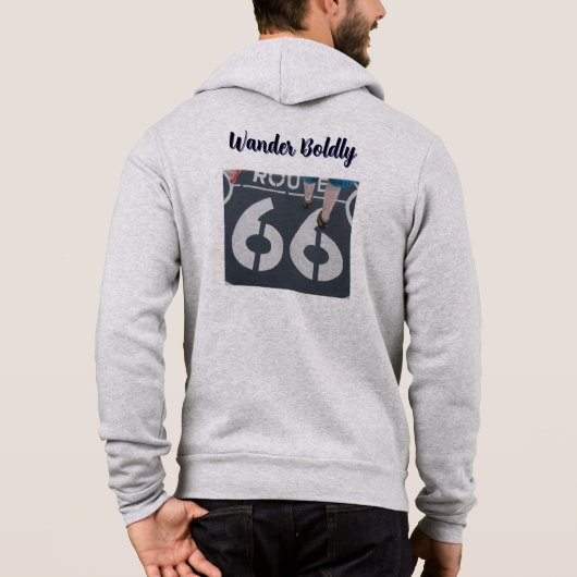 Wander Boldly Hoodie (Achterkant)