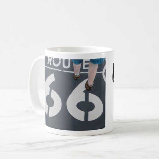 Wander Boldly Koffiemok (Voorkant links)