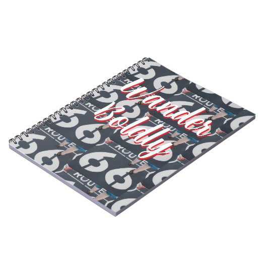 Wander Boldly Notitieboek (Linkerzijde)