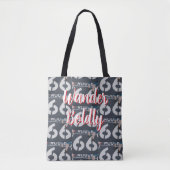 Wander Boldly Tote Bag (Voorkant)