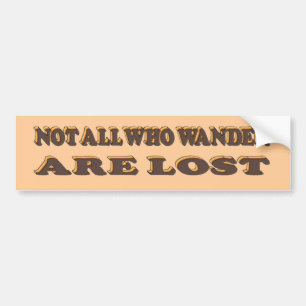 Wander Bumpersticker