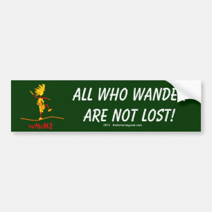 Wander! Bumpersticker