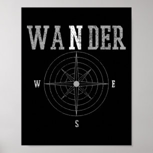 Wander Comp Wandel Kampeer Avontuur Poster