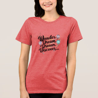 Wander droom ontdekken Tri-Blend shirt