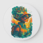 Wander far. Dream big. Live free. Grote Klok (Voorkant)