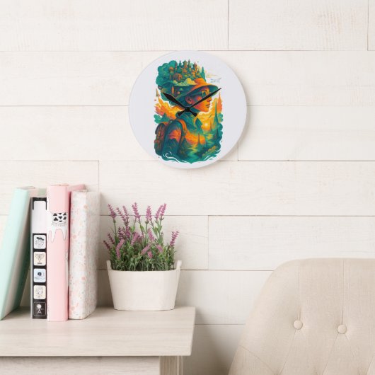 Wander far. Dream big. Live free. Grote Klok (Leeskamer)