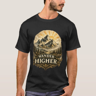 Wander Higher Bergavontuur Vintage T-shirt