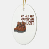 Wander Lost Keramisch Ornament (Links)