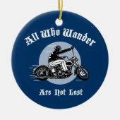 Wander Lost Keramisch Ornament (Voorkant)