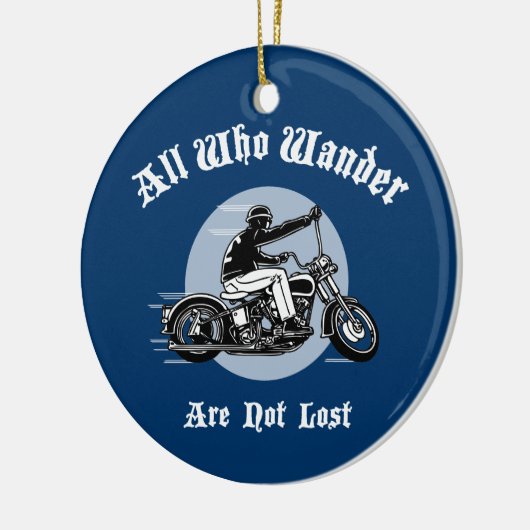 Wander Lost Keramisch Ornament (Links)