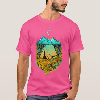 Wander meer het Hikken Camping Tent Magical Camp T-shirt