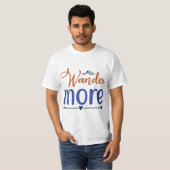 Wander Meer reizende T-shirt (Voorkant volledig)