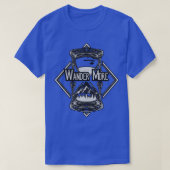 Wander Meer Wandelen Natuur Zandloper T-shirt (Design voorkant)