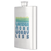 Wander meer Zorgwekkende Minder/blauwe gradiënt Flacon (Links)
