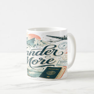 Wander More Mok Reizen Avontuur Reisdrang Koffie
