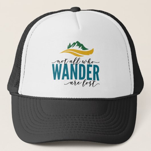 Wander Outdoor Trucker Hat Pet (Voorkant)