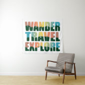 Wander Travel Exken - Reizigers Wandkleed (In Situ (horizontaal))