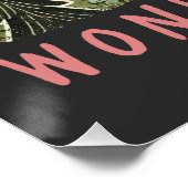 Wander Vaak Wonder altijd Perfect Poster (Hoek)