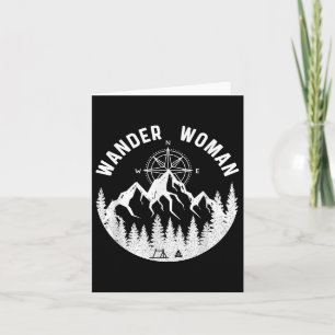 Wander Vrouw Wandelen Avontuur Camping Vrouwen Roa Kaart