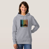 Wander vrouw wandelen camping  hoodie (Voorkant volledig)