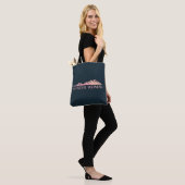 Wander vrouw wandelen camping tote bag (Op model)
