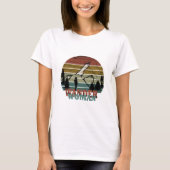 Wander vrouw wandelen  t-shirt (Voorkant)