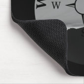 wander vrouw wandelend muismat (Hoek)