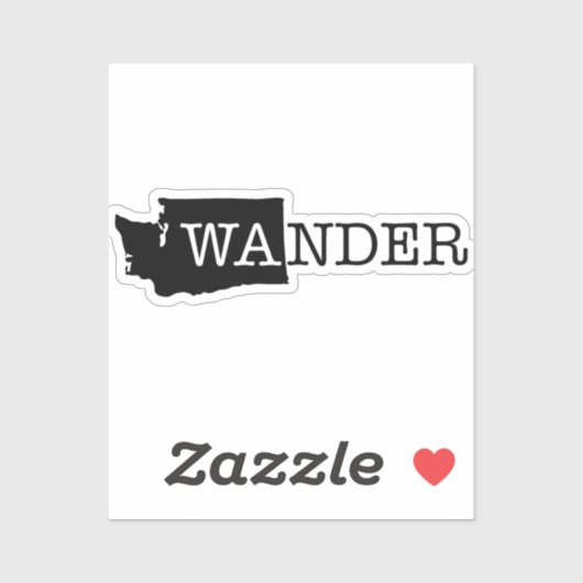 WAnder Washington Sticker (Vel)