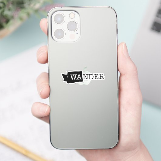 WAnder Washington Sticker (Telefoon)