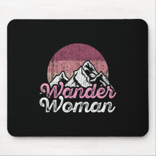 Wander Woman Berg Kamperen Wandel Meisjes Buiten Muismat