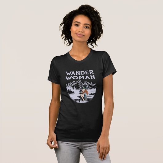 Wander Woman T-shirt (Voorkant volledig)
