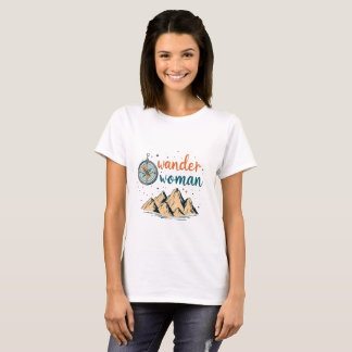 Wander Woman T-shirt – Avontuur wacht op u