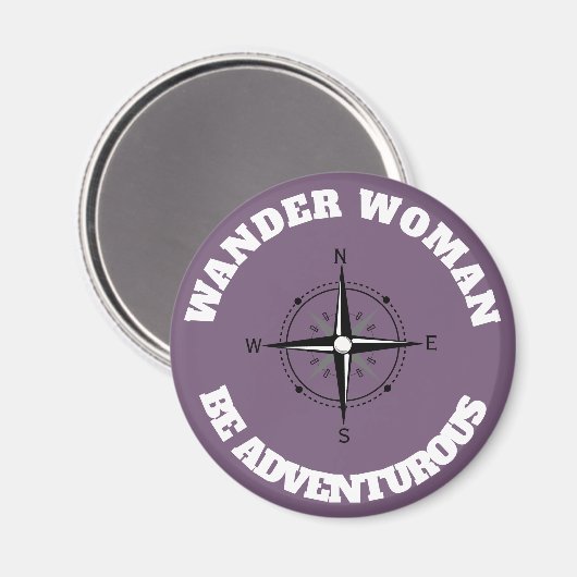 Wander Woman w/Compass Magneet (Voorkant / Achterkant)
