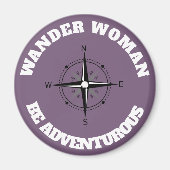 Wander Woman w/Compass Magneet (Voorkant)