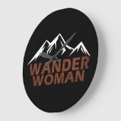 Wander Woman Wandelen Camping Grote Klok (Hoek)