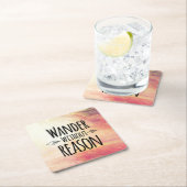 Wander zonder reden kartonnen onderzetters (Insitu)