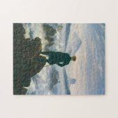 Wanderer above the Sea of Fog by Caspar Friedrich Legpuzzel (Horizontaal)