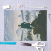 Wanderer above the Sea of Fog by Caspar Friedrich Tissuepapier (Craft)