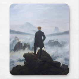 Wanderer Boven het Zee Fog (door C.D. Friedrich) Muismat
