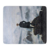 Wanderer Boven het Zee Fog (door C.D. Friedrich) Snijplank (Voorkant)