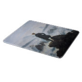 Wanderer Boven het Zee Fog (door C.D. Friedrich) Snijplank (Hoek)