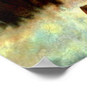 Wanderer boven het Zee Fog door Caspar David Frie Poster (Hoek)