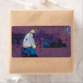 Wanderer Graffiti Etiket (Insitu)