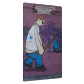 Wanderer Graffiti Klembord (Rechts)