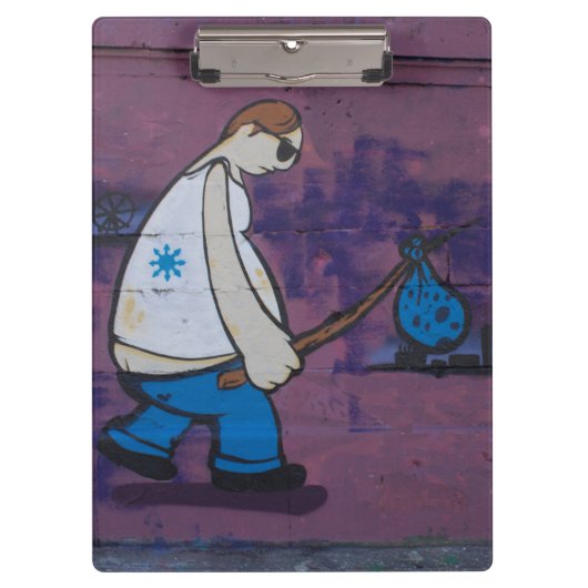 Wanderer Graffiti Klembord (Voorkant)