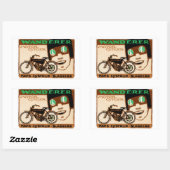 Wanderer Motorcycle Poster 1910 Rechthoekige Sticker (Vel)