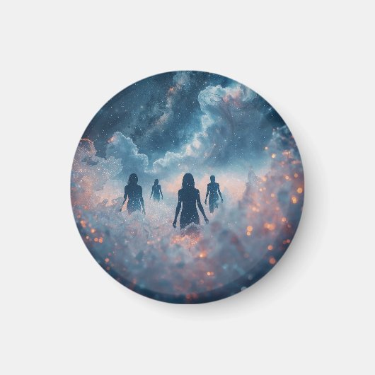 Wanderers in the Cosmic Mist Magneet (Voorkant)