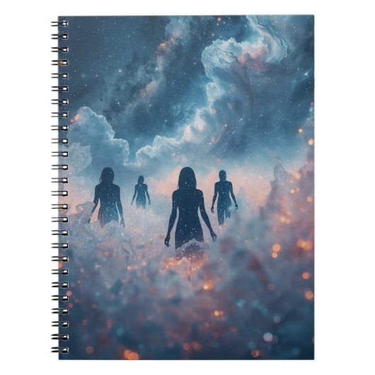 Wanderers in the Cosmic Mist Notitieboek (Voorkant)